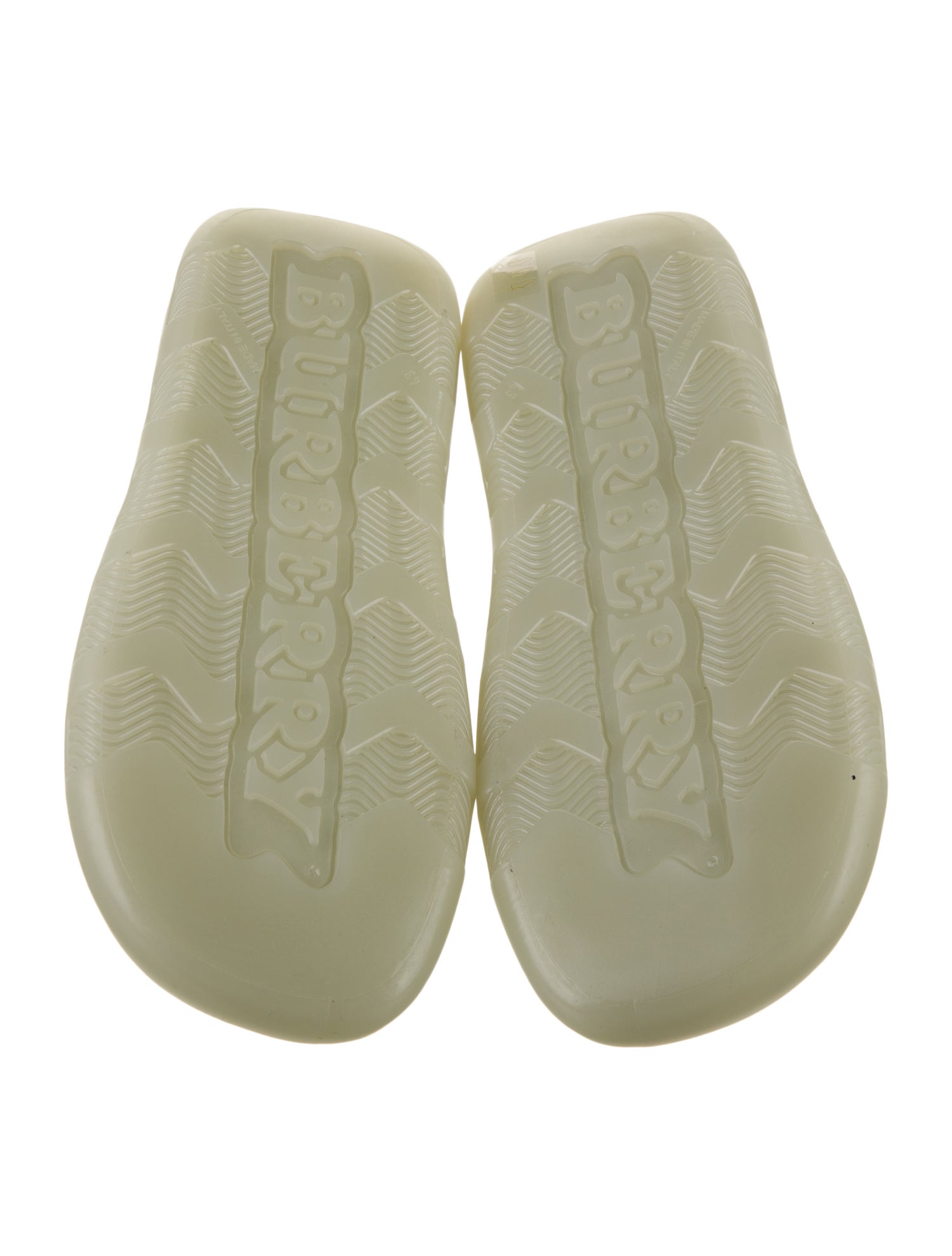 Burberry Rubber Slides